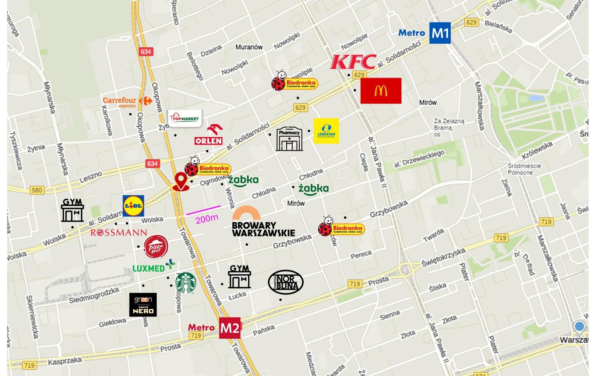 Greenview Warsaw City Centre Ogrodowa Fv מראה חיצוני תמונה